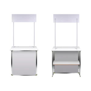 Demo stand de aluminio