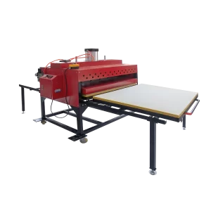 Prensa de calor neumática de doble capa