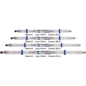 Tubo láser CO2 (serie H)